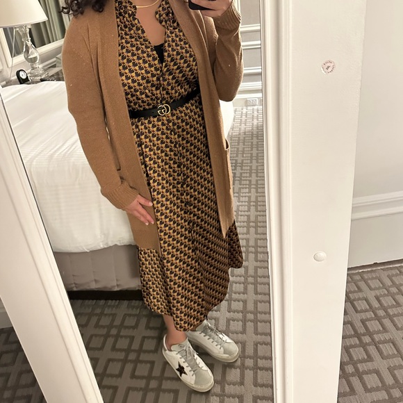 ZARA Abstract 70’s Tunic Midi Dress F/W 2022 - Picture 9 of 9